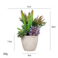 Office Desk Mini Artificial Plants Pot