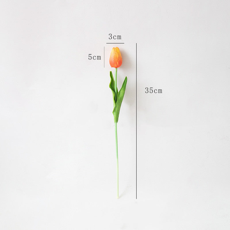 Silk Tulips Artificial Flowers 10 pcs