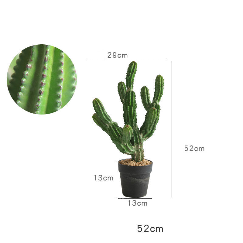 Artificial Faux Saguaro Cactus Pilosocereus For Home Office Decor Indoor