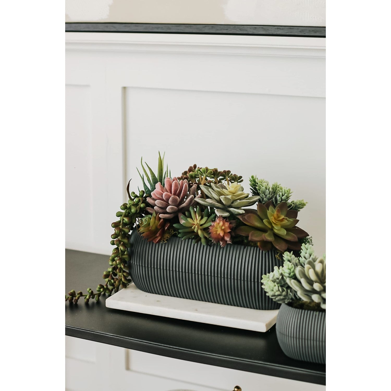 large artificial succulents in pots Artificial Succulent Plants Assorted 16 Pcs
