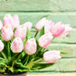 Artificial Tulip Silk Flowers 13.5" (20pcs)