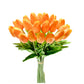 Artificial Tulip Silk Flowers 13.5" (20pcs)