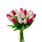 Artificial Tulip Silk Flowers 13.5" (20pcs)