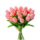Artificial Tulip Silk Flowers 13.5" (20pcs)