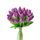 Artificial Tulip Silk Flowers 13.5" (20pcs)