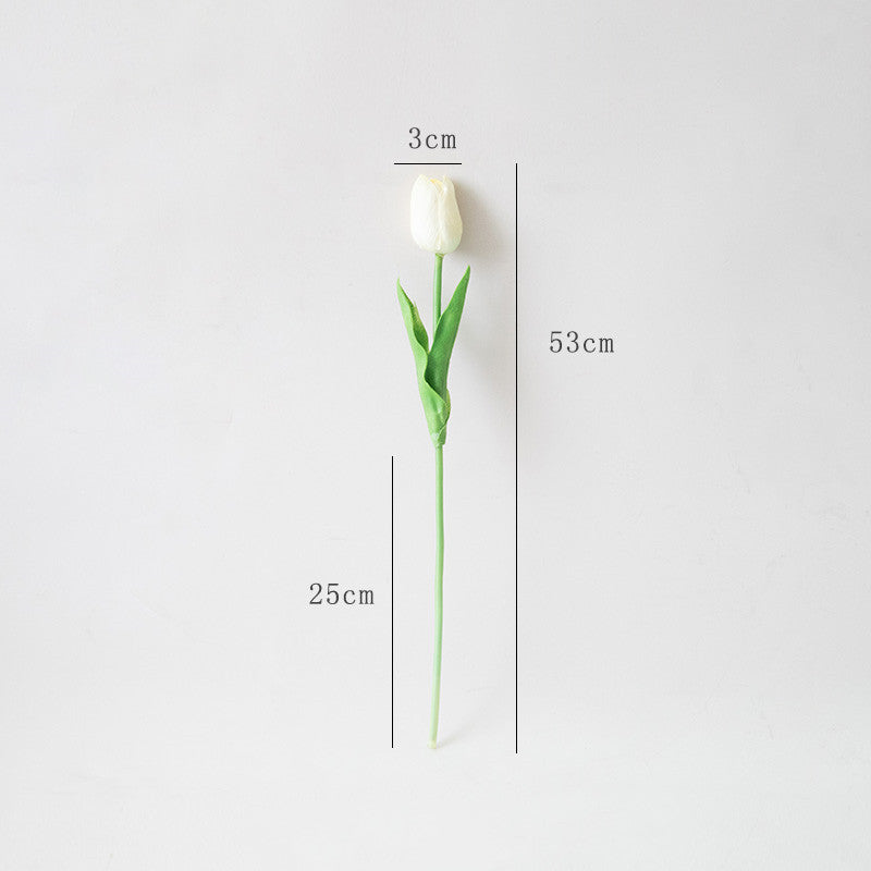 Silk Tulips Artificial Flowers 10 pcs