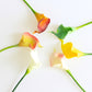 Silk Artificial Flowers Calla Lily 6 pcs