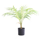 Artificial Palm Tree (7 Leaves) in Black Pot