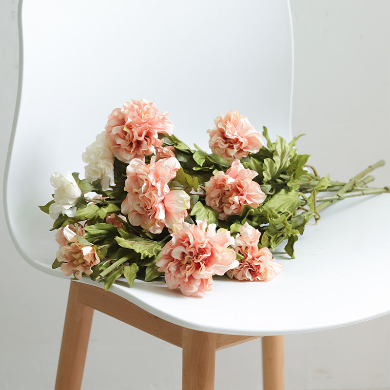 Artificial Herbaceous Peony Silk 2 pcs